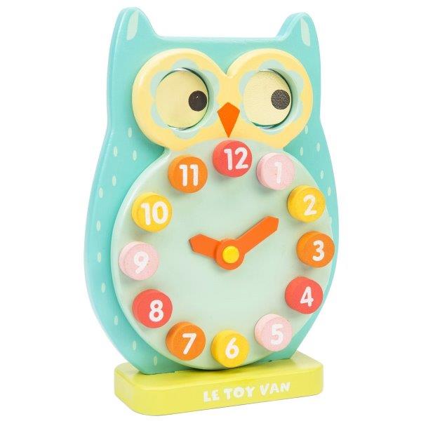Wooden Owl Toy Clock - Le Toy Van Blink Owl