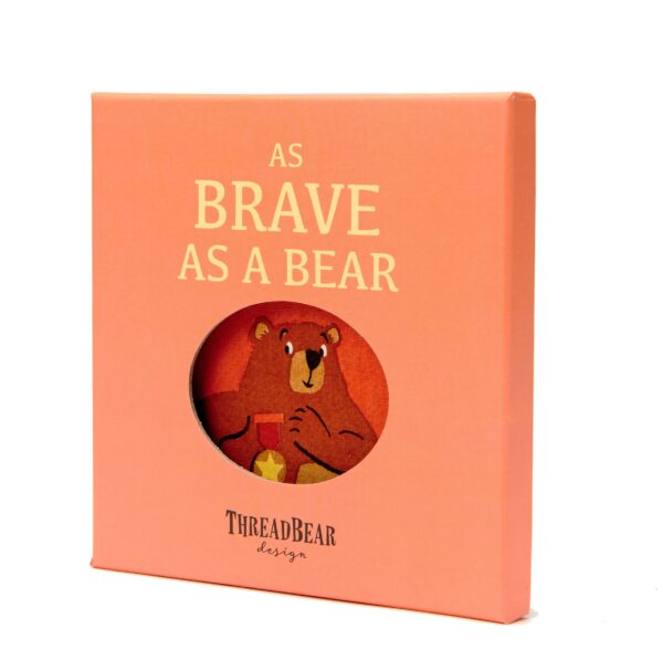 Brave as a Bear Rag Book - Baby Books and Gifts