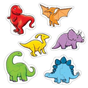 Dinosaur 2 Piece Jigsaw Puzzle - First Puzzles for Children's - Orchard Toys