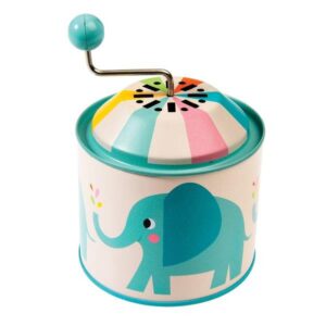 Tin Music Box Toy - Traditional Toys for Children