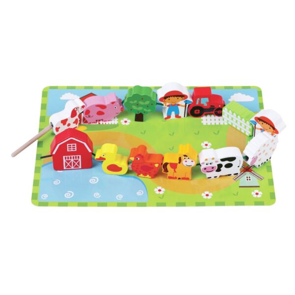 Farm Lacing Game for Toddlers - Jumini Toys
