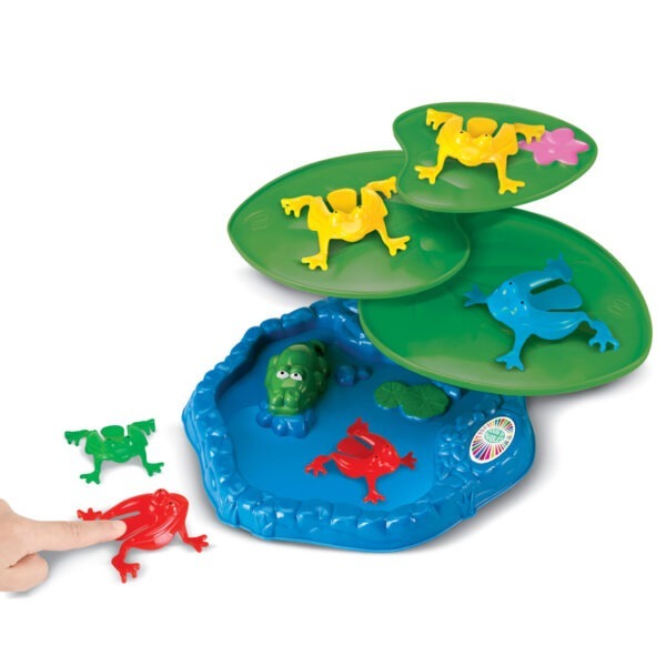 Frog Tiddlywinks Children's Game - Traditional Toys for Kids