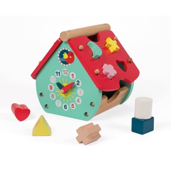Shape Sorting Toy for Toddlers - Janod Toys