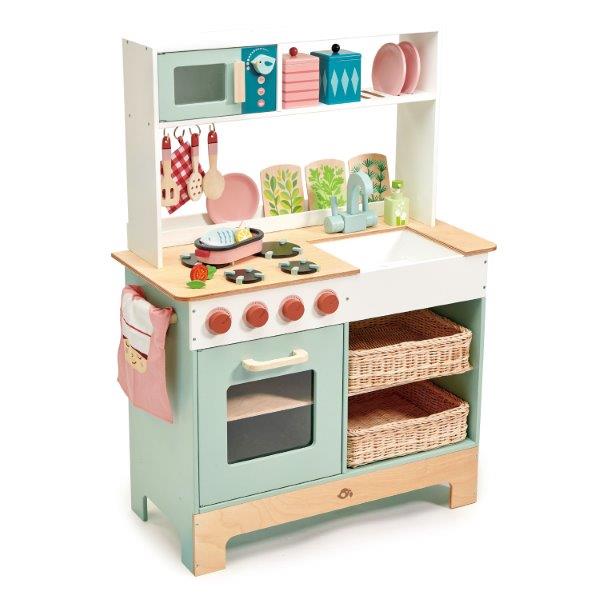 Toy Kitchen Range for Children - Pretend Play - Tender Leaf Toys