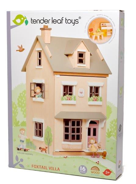 Foxtail Villa Wooden Dolls House - Tender Leaf Toys Dolls Houses