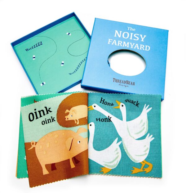 The Noisy Farmyard Rag Book for Babies - Baby Books and Gifts