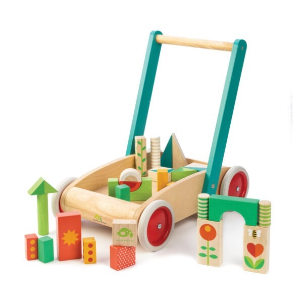 Baby Block Walker for Toddlers - Tender Leaf Toys