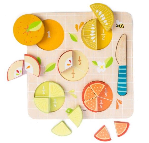Fruity Puzzle - Wooden Toy - Tender Leaf