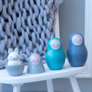 Nesting Babies - Pastel Blue - Baby Toys and Gifts