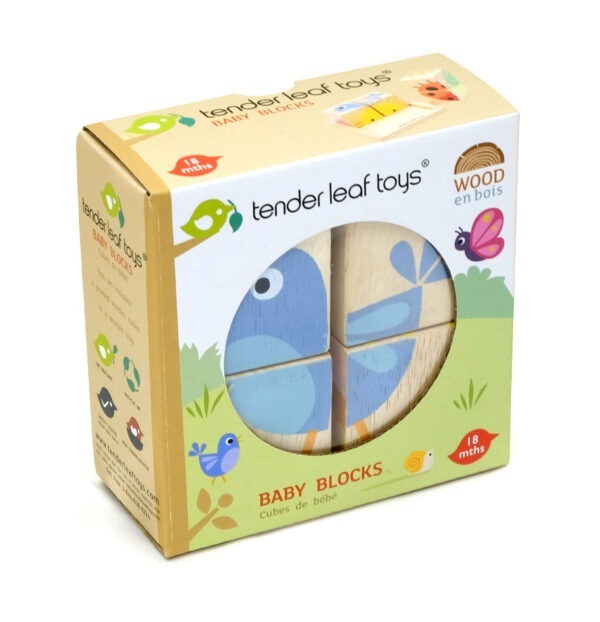 Baby Blocks - First Puzzle - Tender Leaf Toys