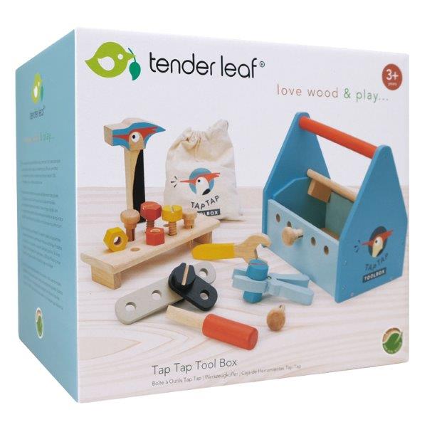 Toy Tool Box - Wooden Toys for Children - Tender Leaf Toys