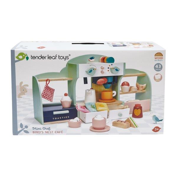Toy Cafe for Children - Pretend Play - Tender Leaf Wooden Toys