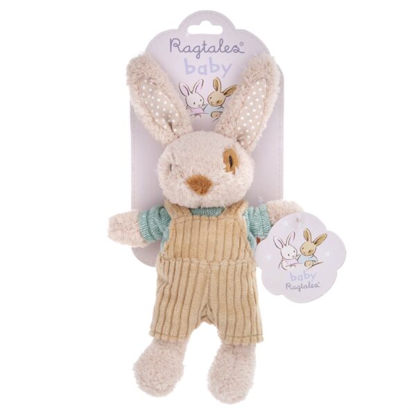 Alfie Rabbit Soft Toy Rattle - Ragtales