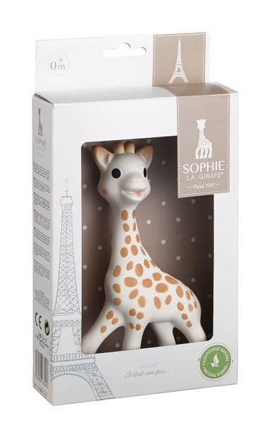 Sophie la Giraffe Teether Toy for Babies - 100% Natural Rubber Teething Toys