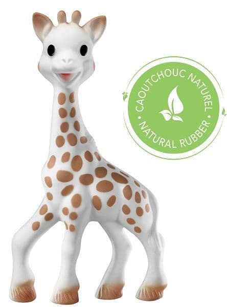 Sophie la Giraffe Teether Toy for Babies - 100% Natural Rubber Teething Toys