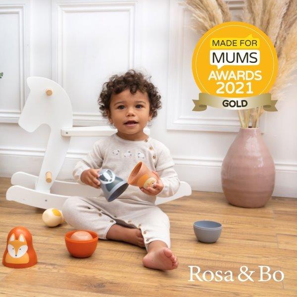 Woodland Nesting Babies - Rosa and Bo - Baby Gifts - Baby Toys