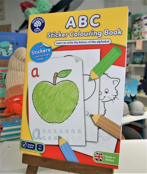 ABC Educational Colouring and Sticker Books for Children