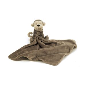 Jellycat Bashful Monkey Soother for Babies and Toddlers