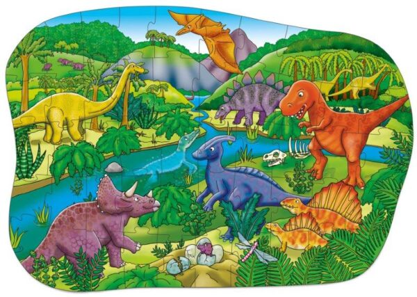 50 Piece Big Dinosaur Jigsaw Puzzle - Floor Puzzle - Orchard Toys