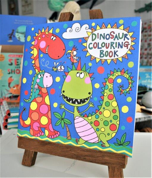 Dinosaur Colouring Book for Children - Rachel Ellen Designs