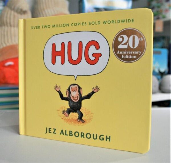 Hug Picture Board Book for Children by Jez Alborough