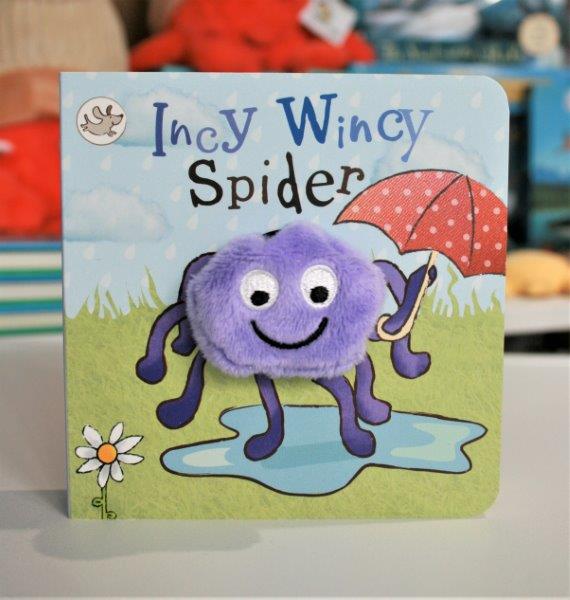 Incy Wincy Spider Finger Puppet Book for Children
