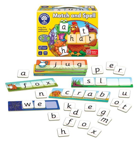 Match and Spell Educational Game for Children - Orchard Toys