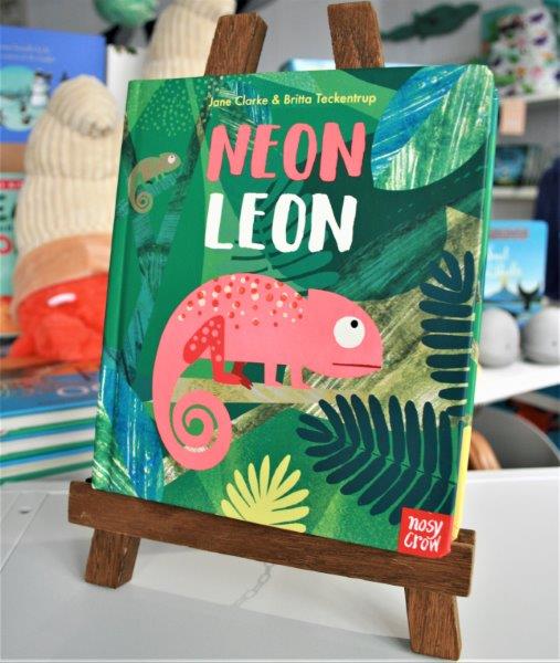 Neon Leon Picture Board Book for Children