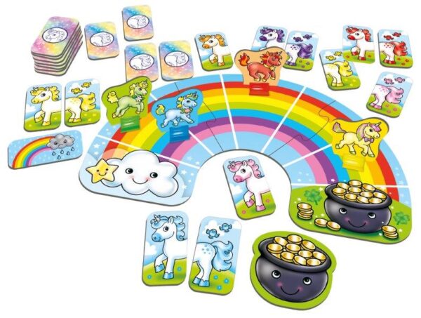 Rainbow Unicorns Family Game - Children's Games - Orchard Toys