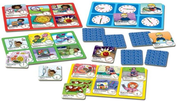 Tell the Time Educational Game for Children - Orchard Toys