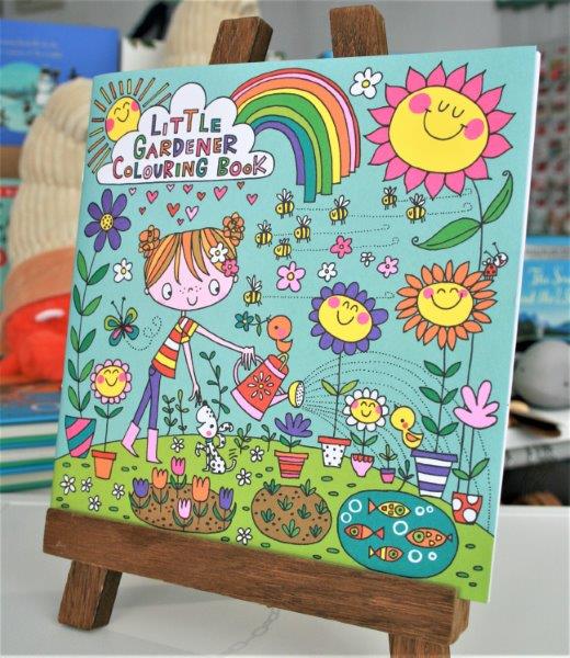 Little Gardener Colouring Book for Children - Rachel Ellen Designs