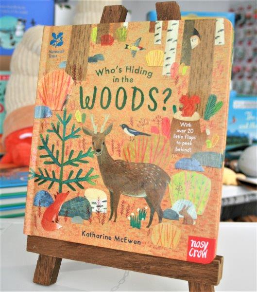 The National Trusts Who's Hiding in the Woods Educational Book for Children