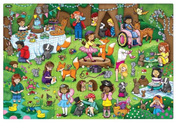 Woodland Fairy Tale Jigsaw Puzzle for Children - Orchard Toys