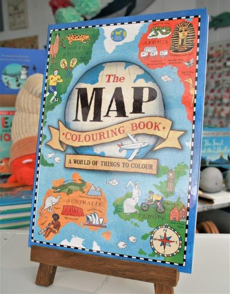 World Map Colouring Book for Children