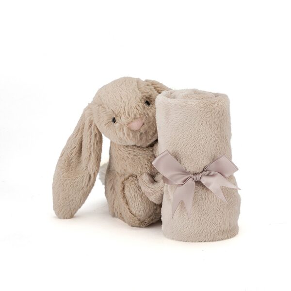 Jellycat Bashful Bunny Beige Soother for Babies and Toddlers