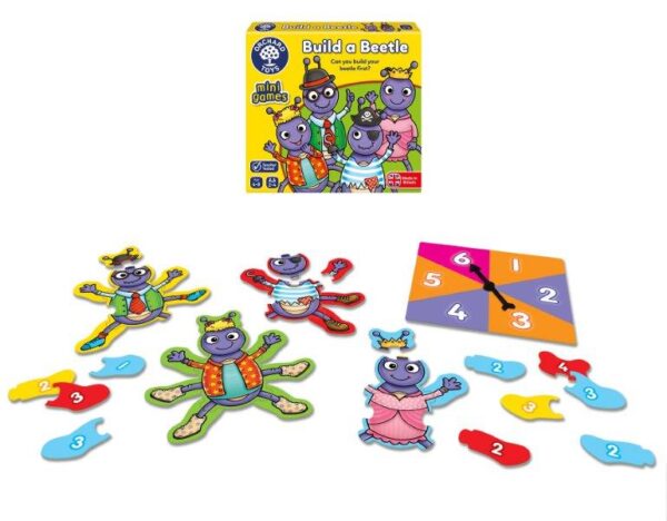 Build a Beetle Family Game - Children's Games - Orchard Toys