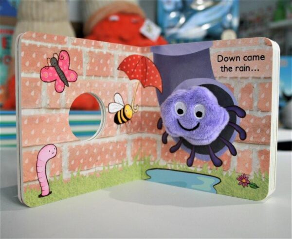 Incy Wincy Spider Finger Puppet Book for Children