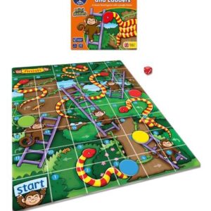 Snakes & Ladders Family Board Game - Orchard Toys