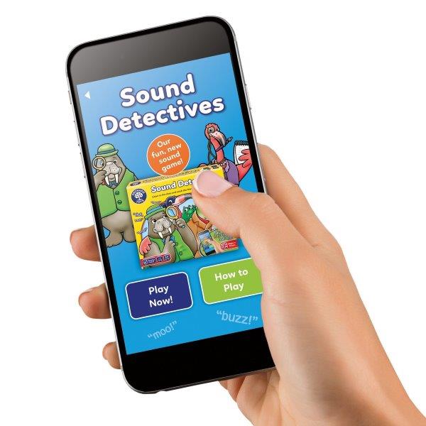 Sound Detectives Educational Game with App - Orchard Toys
