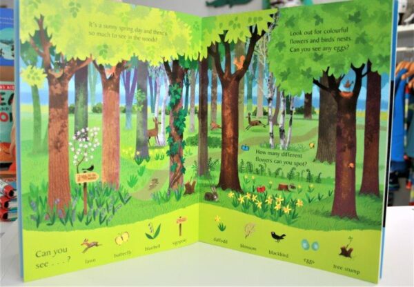 The National Trusts Look and Say What You See on the Farm Educational Book for Children