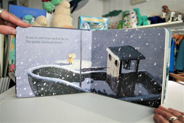 The Storm Whale in Winter Illustrated Story Book for Children by Benji Davies