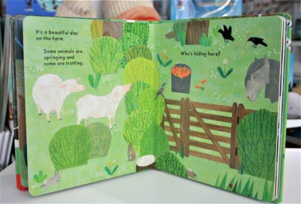 The National Trusts Who's Hiding on the Farm Educational Book for Children
