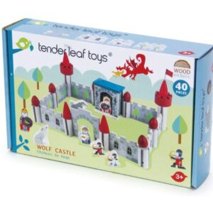 Toy Castle - 40 Piece Modular Castle - Tender Leaf Toys