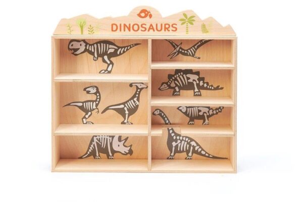 Wooden Toy Dinosaur Set - Wooden Toys for Children - Tender Leaf Toys