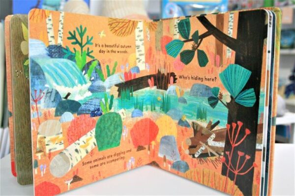 The National Trusts Who's Hiding in the Woods Educational Book for Children