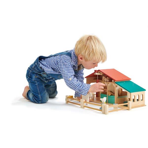 Toy Farm Yard - Wooden Toys for Children - Tender Leaf Toys