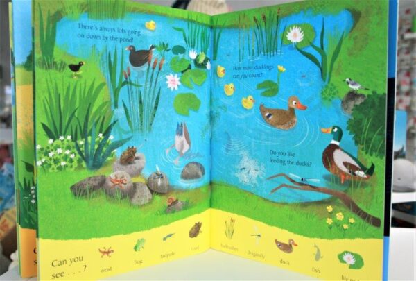 The National Trusts Look and Say What You See on the Farm Educational Book for Children