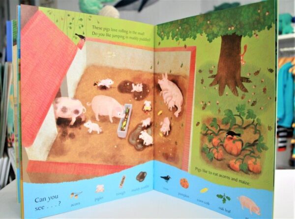 The National Trusts Look and Say What You see on the Farm Book for Children