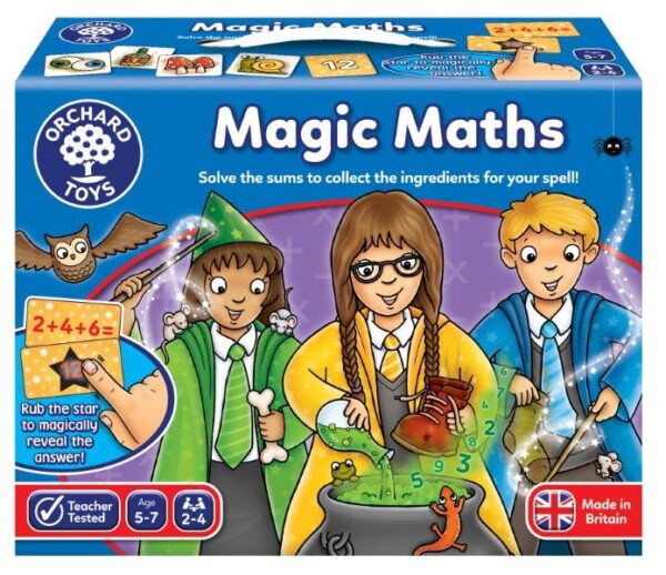 Educational Maths Game for Children - Magic Maths - Orchard Toys