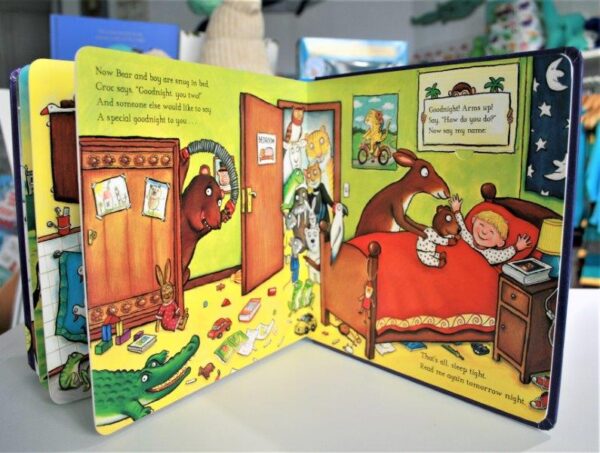 The Bedtime Bear Lift the Flap Book for Children by Axel Scheffler and Ian Whybrow